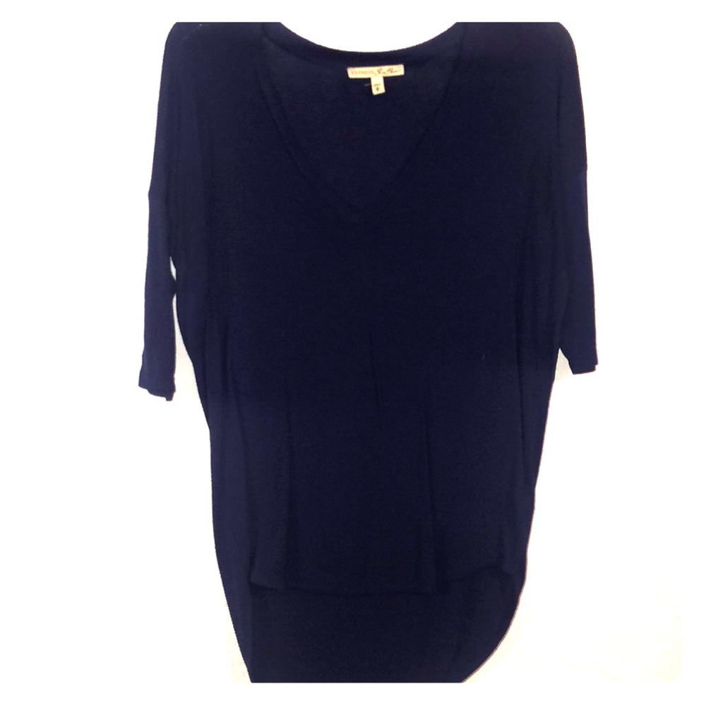 Express navy top xs